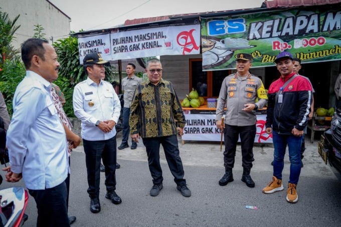 Kapolda Sumut, Pangdam, dan Pj Gubsu Tinjau TPS 013 Medan Kota, KPPS: Terima Kasih Memberikan Rasa Aman